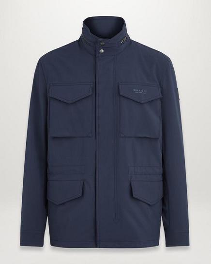 Veste Légère Belstaff Homme Fieldwood Bleu Foncé Marine France ZS8149706